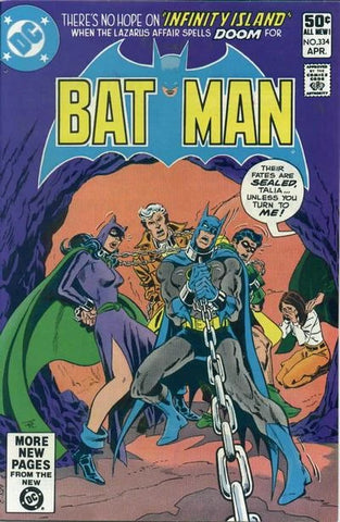 Batman (Vol 1 1940) # 334