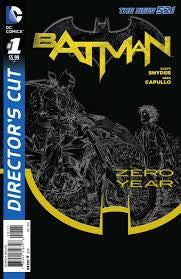 Batman Zero year directors cut # 1